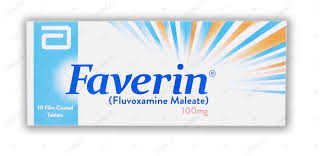 Faverin 100 mg (Fluvoxamine Maleate) Tab 10's