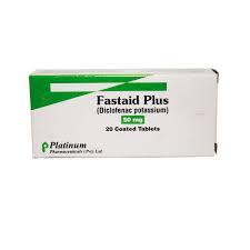 Fastaid Plus (Diclofenac Potassium) Tab 20's