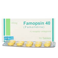 Famopsin 40 mg (Famotidine) Tab 10's
