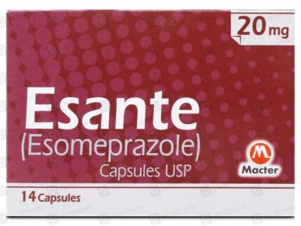 Esante 20mg (Esomeprazole) Cap 14's