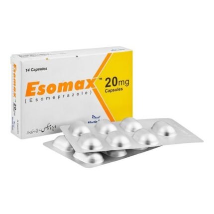 Esomax 20 mg (Esomeprazole) Cap 14's