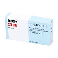Femara 2.5 mg (Letrozole) Tab 30's