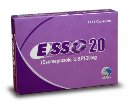 Esso 20 mg (Esomeprazole) Cap 14's