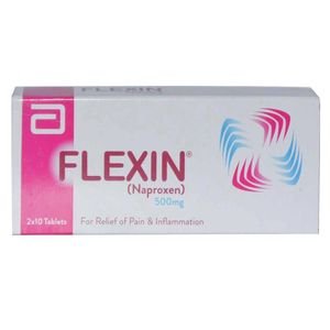Flexin 500 mg (Naproxen) Tab 20's