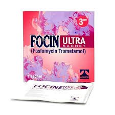 Focin Ultra (Fosfomycin) Sachet 3 gm 1's