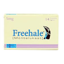 Freehale 5 mg (Montelukast) Tab 14's