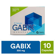 Gabix 300 mg (Gabapentin) Cap 10's