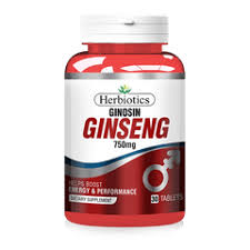 GINOSIN GINSENG 750MG TAB (30'S) HERBIOTICS