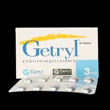 Getryl 3 mg (Glimepiride) Tab 30's
