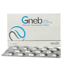 Gneb 2.5 mg (Nebivolol) Tab 28's