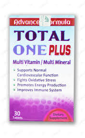 Total One Plus (Multivitamins+Minerals) Tab 15x1's