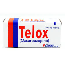 Telox 300mg (Oxcarbazepine) Tab 50's