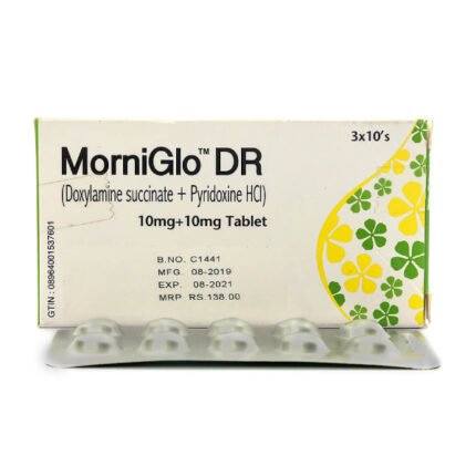 MorniGlo Dr 10/10 mg (Doxylamine+Pyridoxine) Tab 30's