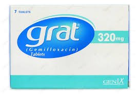 Grat 320 mg (Gemifloxacin) Tab 7's