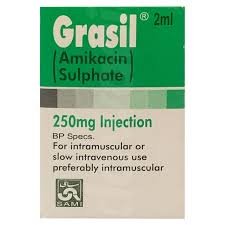 Grasil 250 mg (Amikacin) Inj