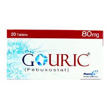Gouric 80 mg (Febuxostat) Tab 20's