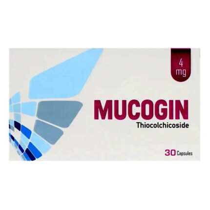 Mucogin 4mg (Thiocolchicoside) Cap 30's