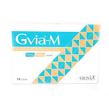 Gvia-M 50/850 mg (Metformin+Sitagliptin) Tab 28's
