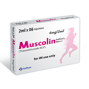 Muscoril 4 mg (Thiocolchicoside) Inj 6's
