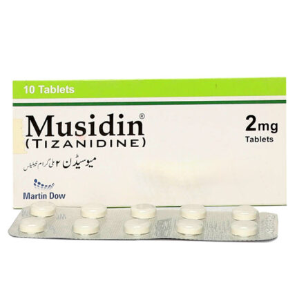 Musidin 2 mg (Tizanidine) Tab 10's