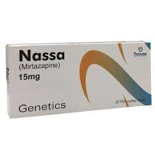 Nassa 15 mg (Mirazapine) Tab 20's