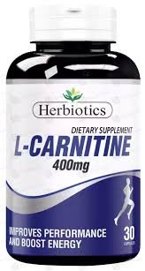 Herbiotics L-Carnitine 400 mg Cap 30's