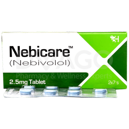 Nebicare 2.5 mg (Nebivolol) Tab 14's
