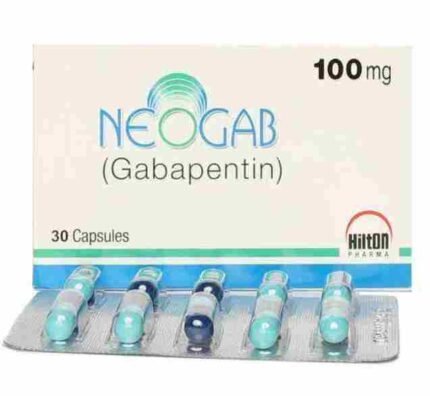 Neogab 100 mg (Gabapentin) Cap 30's