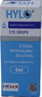 Hylo (Sodium Hyaluronate 0.2%) Eye Drops 5 ml