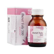 Iberet 500 (Iron+Vitamins) Tab 30x1's