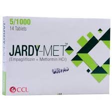 Jardy-Met 5/1000 mg (Empagliflozin+Metformin) Tab 14's