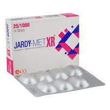 Jardy-Met XR 25/1000 mg (Empagliflozin+Metformin) Tab 14's