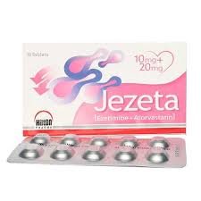 Jezeta 10/10 mg (Ezetimibe+Atorvastatin) Tab 10's