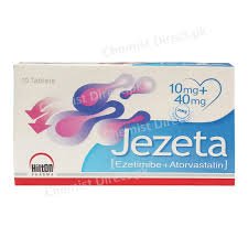 Jezeta 10/40 mg (Atorvastatin+Ezetimibe) Tab 10's