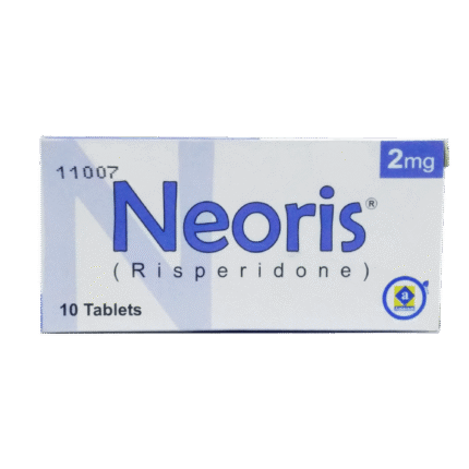 Neoris 2 mg (Risperidone) Tab 10's