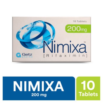 Nimixa 200 mg (Rifaximin) Tab 10's