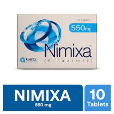 Nimixa 550 mg (Rifaximin) Tab 10's