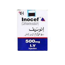 Inocef 500 mg (Ceftriaxone) Inj