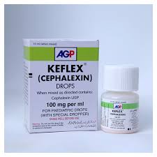 Keflex 100 mg (Cefalexin) Drops 10 ml