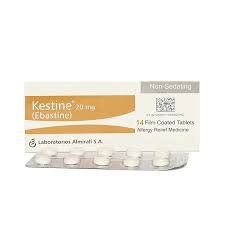 Kestine 20 mg (Ebastine) Tab 14's