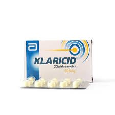 Klaricid 500 mg (Clarithromycin) Tab 10's