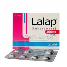Lalap 100 mg (Lacosamide) Tab 28's