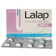 Lalap 200 mg (Lacosamide) Tab 14's