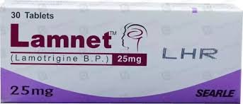 Lamnet 25 mg (Lamotrigine) Tab 30's