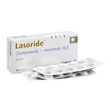 Lasoride (Furosemide+Amiloride) Tab 30's