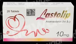 Lastolip 10 mg (Atorvastatin) Tab 20's