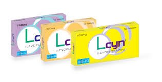 Lcyn 750 mg (Levofloxacin) Tab 10's