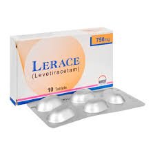 Lerace 750 mg (Levetiracetam) Tab 10's