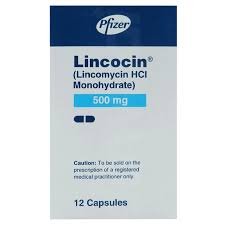 Lincocin 500 mg (Lincomycin) Cap 12's