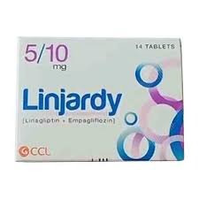 Linjardy 5/10 mg (Linagliptin+Empagliflozin) Tab 14's
